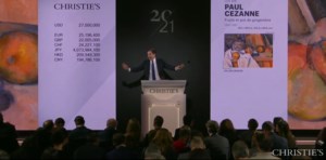 Three Cézannes from the Swiss Langmatt Museum sold for 44.8 Million Dollar