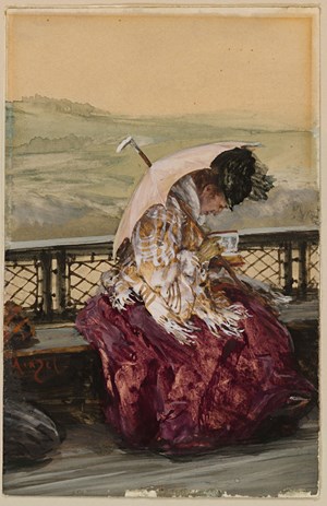  Theodor Fontane Archive, Germany, acquires Adolph von Menzel's 'Reading Lady' Gouache 