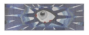 The 'Psychedelic Eye' Mosaic Commissioned By John Lennon For His Swimming Pool  at Auction