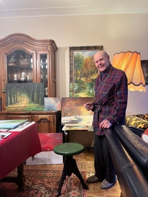 Roland Debucquoy, a 95-Year-Old Artist in the Spotlight