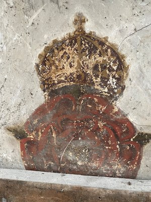 Rare Medieval Wall Paintings found at Cambridge University by Builders