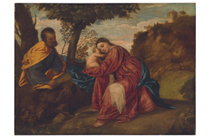 Napoleon-Looted Titian, Rest on the Flight into Egypt, leads Christie's Old Masters Sale in July