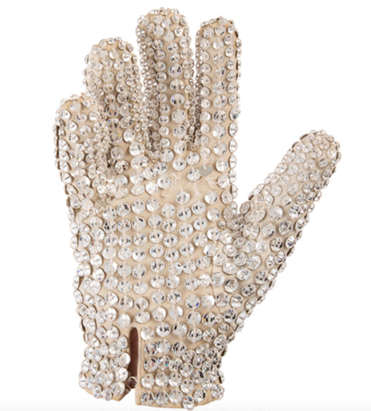 Våd dommer gispende ArtDependence | Michael Jackson's Glove on Sale at Heritage Auctions