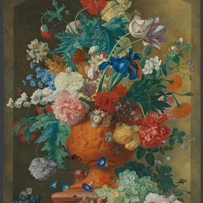 The National Gallery Takes Van Huysum’s 'Flowers in a Terracotta Vase' to Six Locations in the UK 