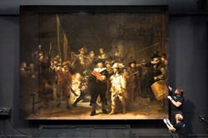 For the First Time in 300 Years Rembrandt’s ‘Night Watch’ is Complete Again