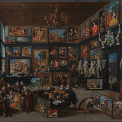 Restored 17th Century William van Haecht Painting on Display at Rubens House in Antwerp