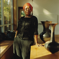 New Vessel by World’s Most Esteemed Potter, Magdalene Odundo, Acquired for Wakefield's Art Collection