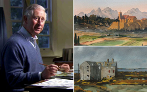 Exhibition of HRH Prince Charles’ Watercolours Paintings at The Garrison Chapel, London