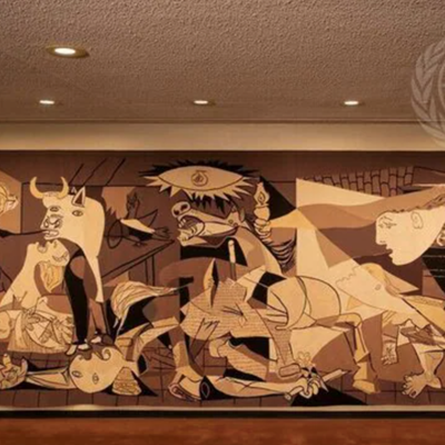 Picasso’s Iconic ‘Guernica’ Tapestry Back at the United Nations