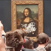 Iconic Mona Lisa Painting by Leonardo Da Vinci, Vandalised at Louvre Museum