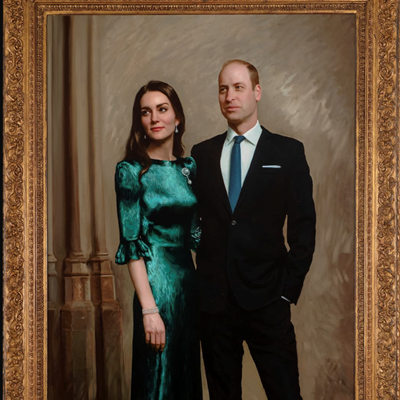First Official Joint Portrait of The Duke and Duchess of Cambridge