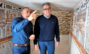 Egyptian Ministry Of Tourism Discovers Five Ancient Egyptian Tombs