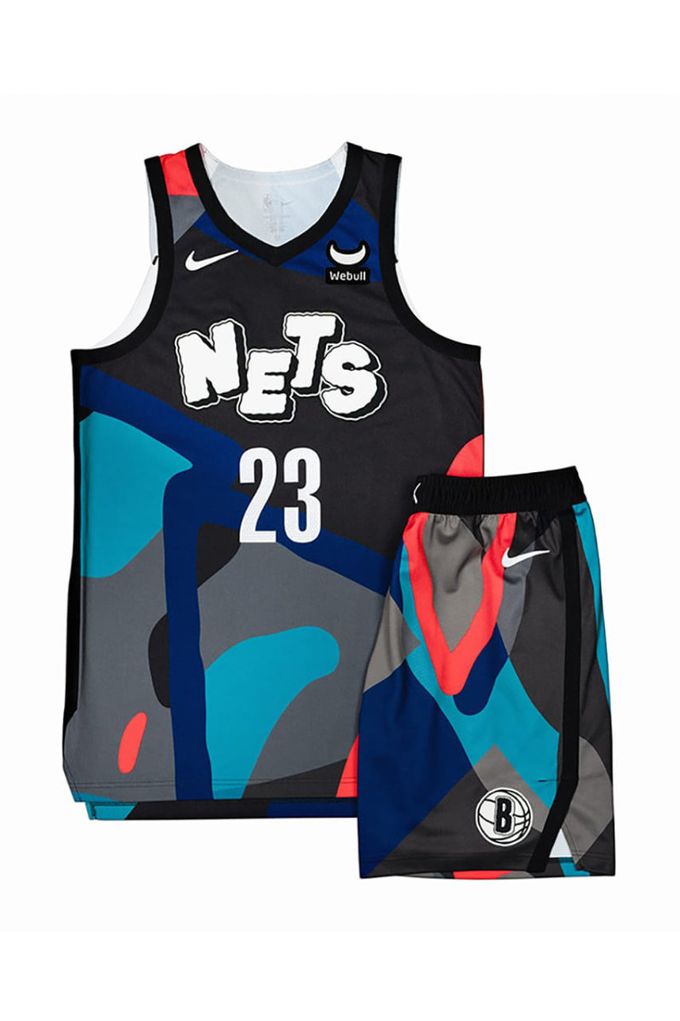 ArtDependence  Brooklyn Nets Unveil 2023-24 Nike NBA City Edition Uniform,  Created With Renowned Artist KAWS