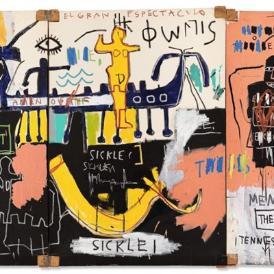 Basquiat El Gran Espectaculo (The Nile), 1983 Will Lead Christie's Spring Marquee Week