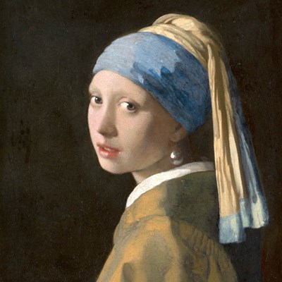 What did Vermeers' Girl with a Pearl Earring look like in 1665