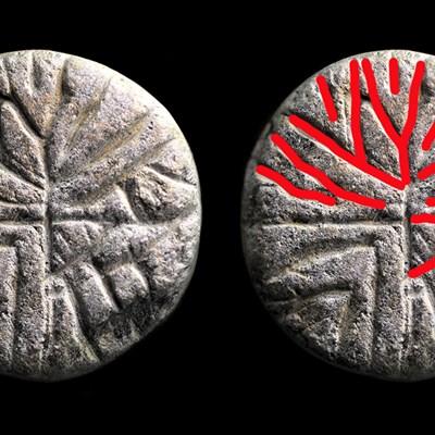 Medieval Gaming Piece with Runic Inscription Found in Trondheim, Norway