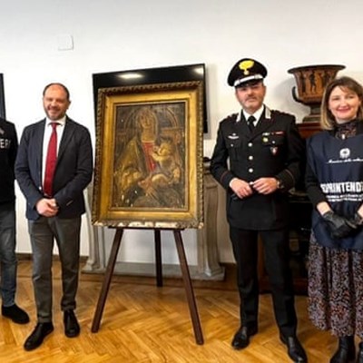 Italy recovers Lost Botticelli Painting in Naples