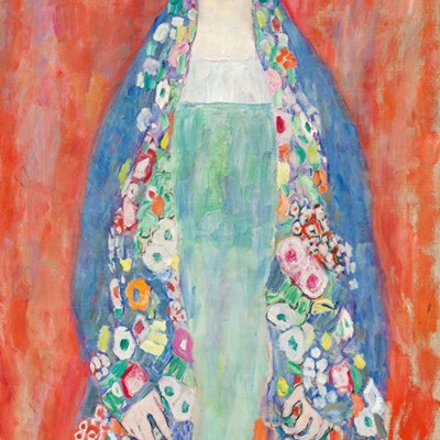 Rediscovered Portrait of a Young Female by Gustav Klimt Offered at Auction in Vienna