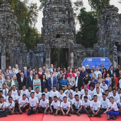 At Angkor, World Monuments Fund hands Preservation of Three Sites to Cambodian Authorities