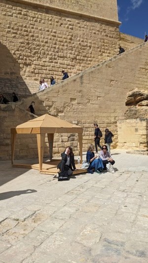 Tom Van Malderen's Installation : Reimagining Public Space at the Malta Biennale