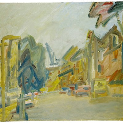 Painting by Frank Auerbach to be sold by the National Crime Agency UK