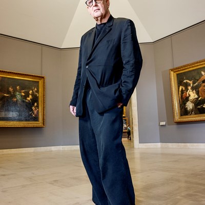 Invited by The Louvre, Luc Tuymans creates a Fresco in the Heart of the Museum