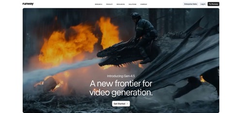 A screenshot of Runway’s Gen-2 tool, showing prompt input and video preview, clarifies how still images transition into motion, making the multimedia workflow concrete for film and animation students considering this tool.