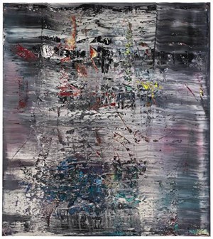 Gerhard Richter’s Spectacular Abstraktes Bild Previously held in the artist’s private collection