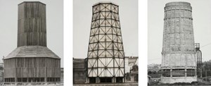 BERND AND HILLA BECHER Kühltürme (Cooling Towers), 1963-1967