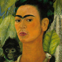 Symbolism in Art: Frida Kahlo – Self Portrait with Monkey 