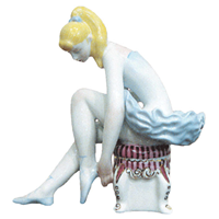 Is Jeff Koons ‘Seated Ballerina’ A Copy of This Ukrainian Sculpture? 