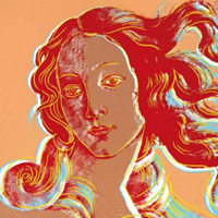 Andy Warhol, Birth of Venus (After Botticelli)