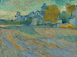 Van Gogh’s Vue de l’asile et de la Chapelle de Saint-Rémy