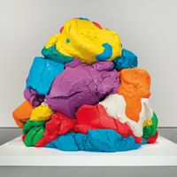 Jeff Koons Monumental Play Doh Sculpture 