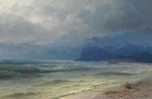 Ivan Aivazovsky's The Coast of Koktebel, Crimea