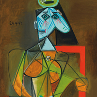 Pablo Picasso’s Femme Dans un Fauteuil of 1942