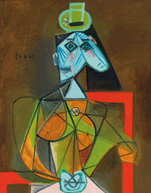 Pablo Picasso’s Femme Dans un Fauteuil of 1942