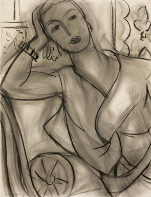 Henri Matisse, Portrait of Mary Hutchinson, 1936