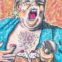 Maccarone Gallery Highlights Political Cartoons By Jim Carrey