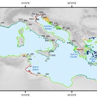 Mediterranean UNESCO World Heritage at Risk from Coastal Flooding and Erosion Due to Sea-Level Rise
