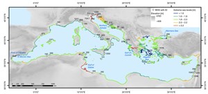 Mediterranean UNESCO World Heritage at Risk from Coastal Flooding and Erosion Due to Sea-Level Rise