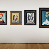 Four Portraits of the Women who Loved and Were Loved by Picasso
