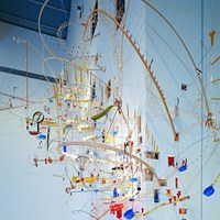 Sarah Sze's 'Seamless' Sculpture on Display at Tate Modern