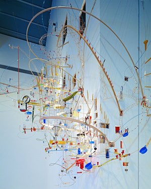Sarah Sze's 'Seamless' Sculpture on Display at Tate Modern