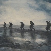 Brushes With War: Art From The Frontline 14-18 at Kelvingrove Museum, Glasgow