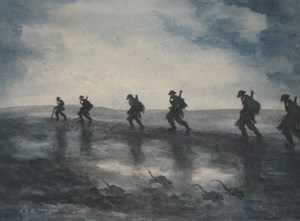 Brushes With War: Art From The Frontline 14-18 at Kelvingrove Museum, Glasgow