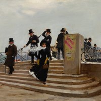 Beraud's Le Pont Des Arts Par Grand Vent Leads 19th Century Art Sale