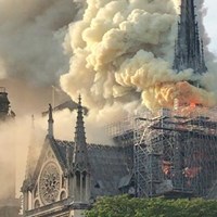 Notre Dame Cathedral is on Fire 