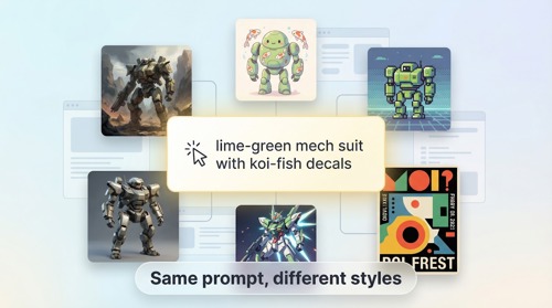 This section is fundamentally about visual differences between engines; a generated comparison-style collage that conceptually shows varied styles from similar prompts will make the abstract idea immediately clear to readers.